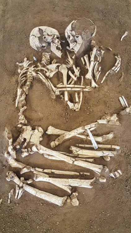 love:The Lovers of Valdaro, discovered by archaeologists at a...
