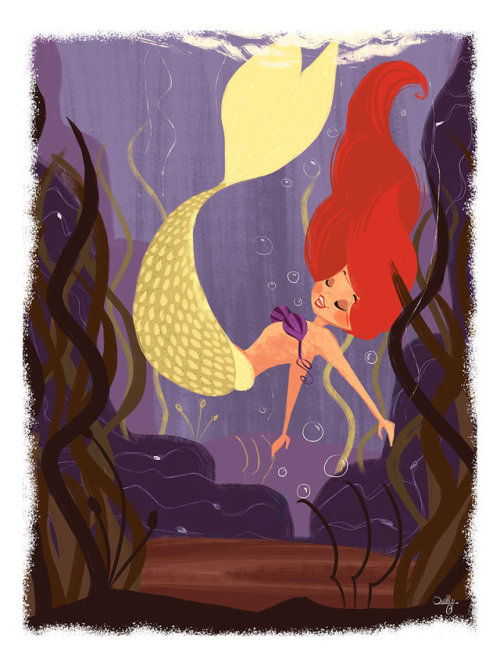 princessesfanarts - The little mermaid by Orelly