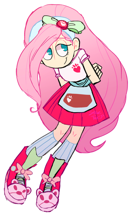 stevetwisp:fluttershy’s outfit in that one summertime short am i...