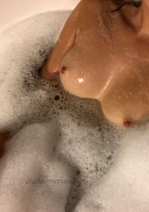 crazysomethincouple - A nice night for a bath! - )