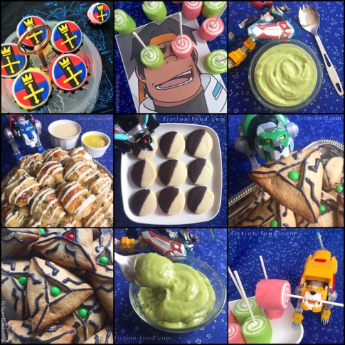 fictionfood - VOLTRON PARTY!!!Recipes here.@voltron...