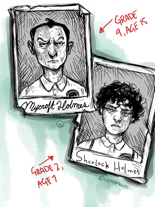 lizthefangirl:Sherlock and Mycroft Holmes attend...