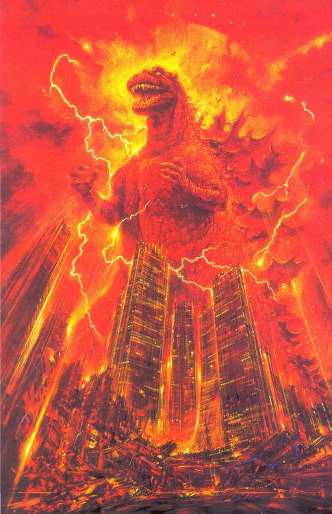 sludgebat - bear1na - Godzilla posters by Noriyoshi Ohrai | 生賴範義...