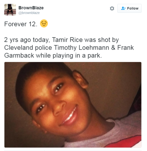 bellaxiao - 2 years ago today, on November 22, 2014, Tamir Rice...