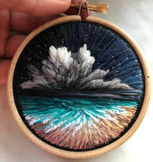 sosuperawesome:Embroidery Wall Art and BroochesShimunia on...