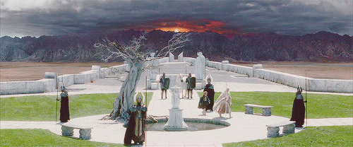 areddhels:Today in Middle-Earth: Gandalf and Pippin reach...