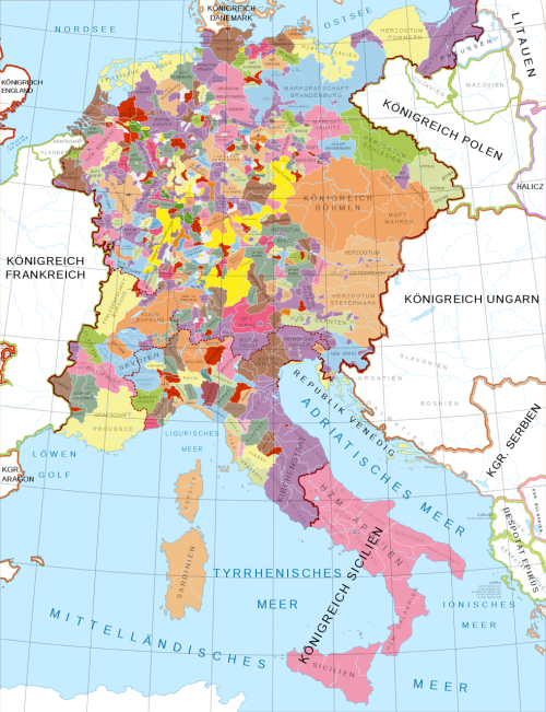 willkommen-in-germany - The Holy Roman Empire at its greatest...
