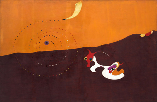 surrealism-love:Landscape (The Hare) by Joan Miró, 1927,...