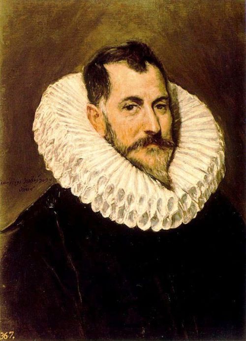 Portrait of a man, El GrecoMedium:...