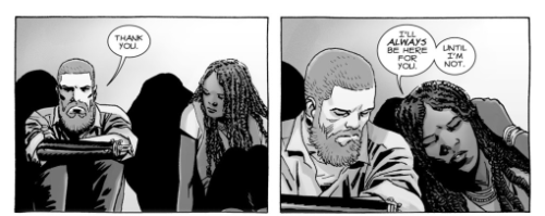 wolfwhiteflowers - Carol and comic-Michonne and the pairings. /...
