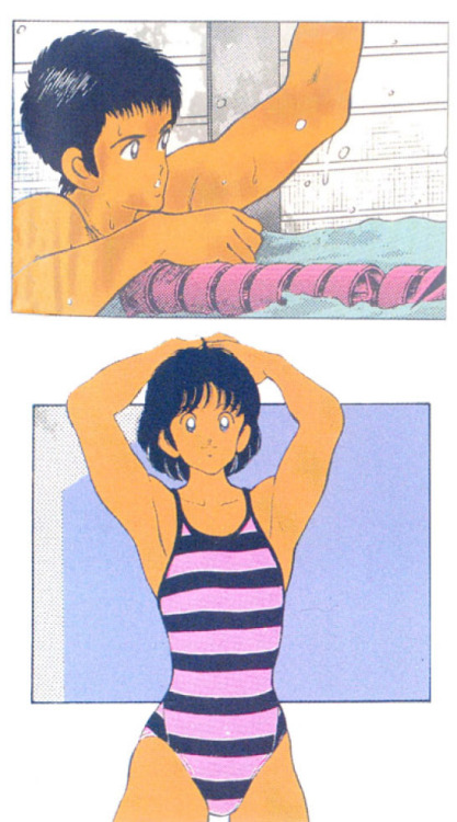 animenostalgia - Art from Mitsuru Adachi’s ROUGH (1987)
