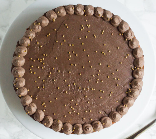 sweetoothgirl:Baileys Chocolate Mousse Cake