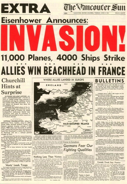 historicalfirearms - D-Day - Frontpage NewsAbove are a selection...