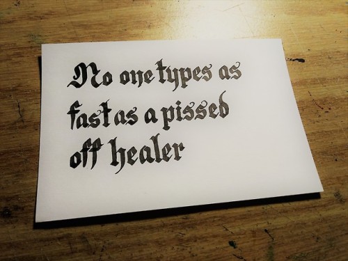 theshitpostcalligrapher - for them gamers out there i guessTrue.