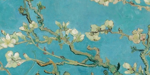 therepublicofletters - Details of Almond Blossoms by Vincent van...
