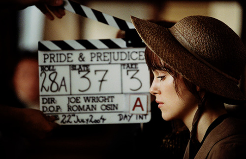 keiraaknightley - Keira Knightley behind the scenes of Pride and...