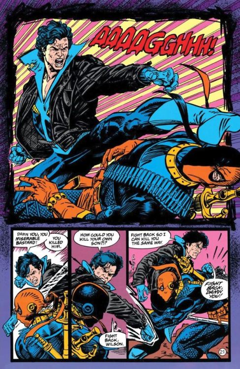 travisellisor - pages 21 and 22 fromThe New Titans (1984) #86...