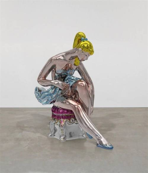 contemporary-art-blog:Jeff Koons, Seated Ballerina,...