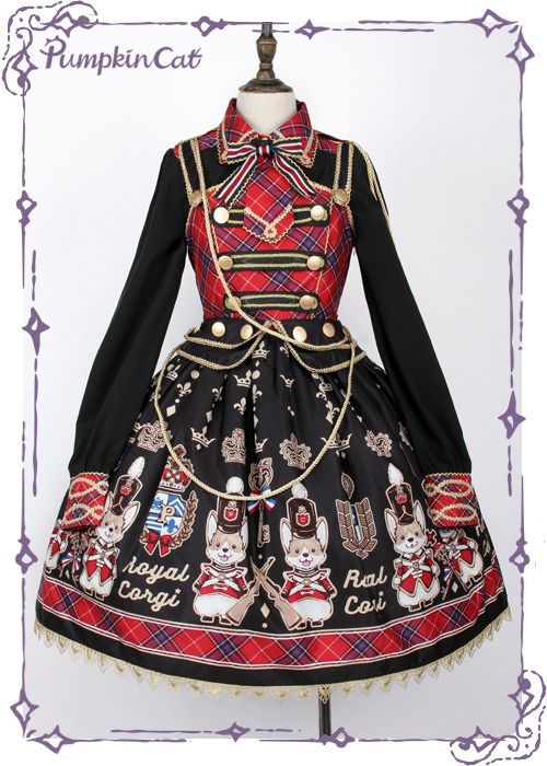 lolita-wardrobe - UPDATE - Pumpkin Cat 【-Royal Corgi-】 Series Back...