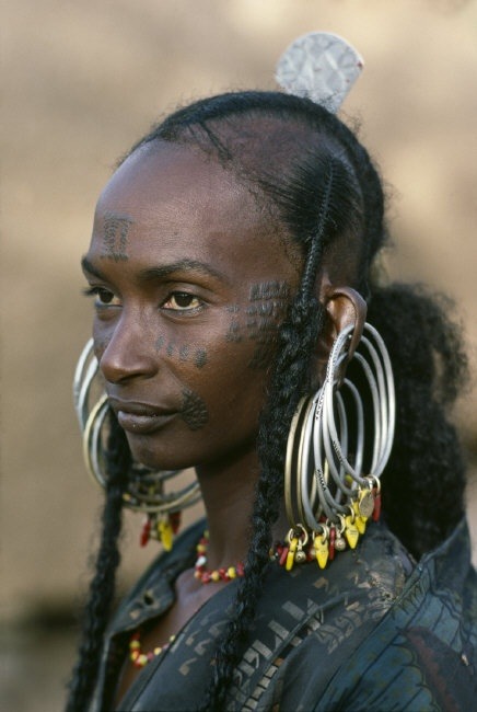 nextecuiltentetl - Africa | Wodaabe woman