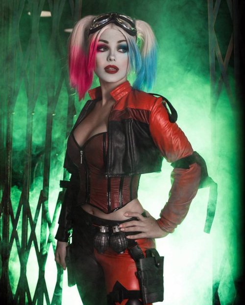 steam-and-pleasure - Irine Meier as Harley Quinn