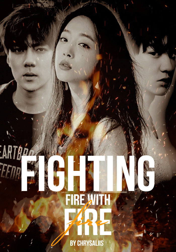 “made a cover for Chrysaliis’ fanfic called Fighting Fire with Fire been reading this fanfic for quite a while now it’s iNTENSE YALL it’s a ty highschool!au btw lol GO READ IT!!!11!!1!1!! ”