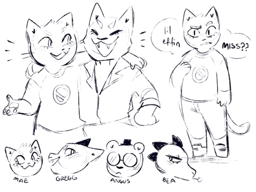 cryptidsp00n:messy nitw doodles