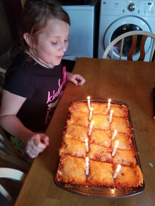 For her tenth birthday, my daughter wanted lasagna. Sure thing...