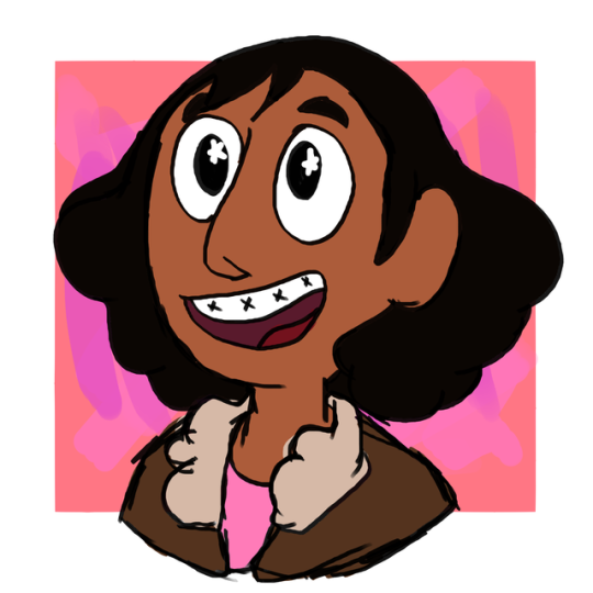 Why did I draw this shitty Connie with braces? I dunno, but she cuuyte