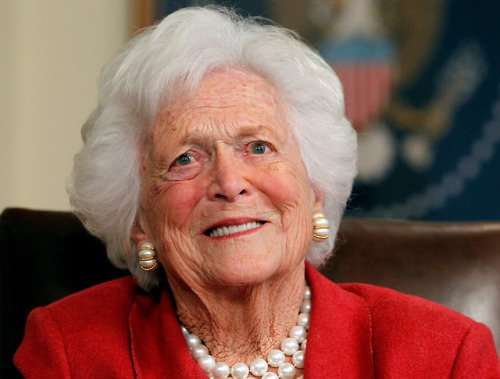 theonion - Barbara Bush Passes Away Surrounded By Loved Ones, Jeb