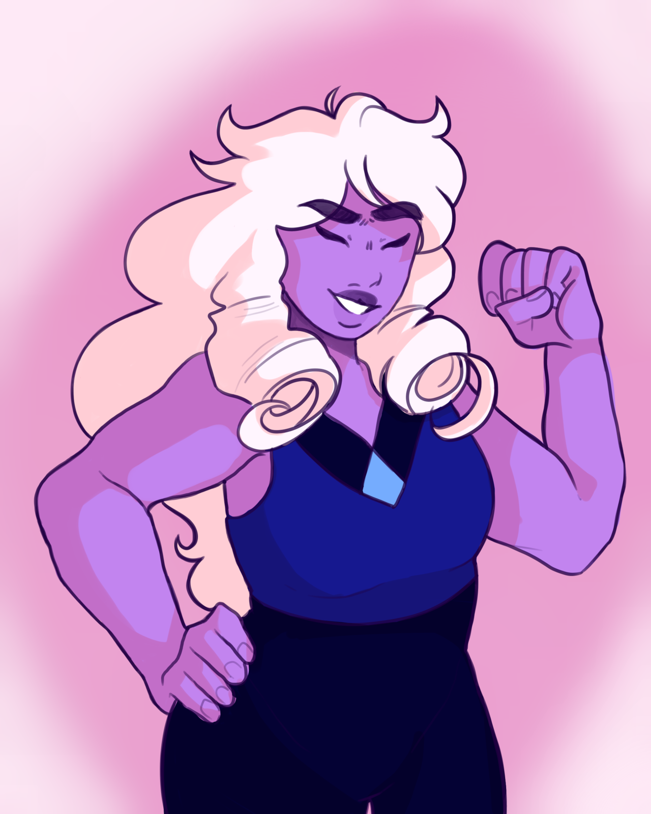 curly amethyst from the famethysts !

 -

 reblogs help a lot!