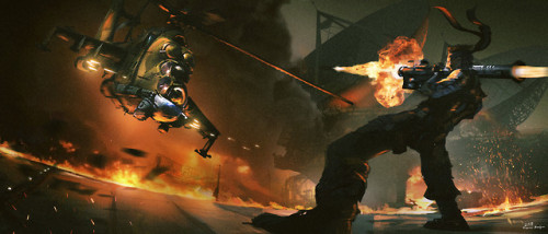 theomeganerd:Metal Gear Solid Artwork by Erasmus Brosdau