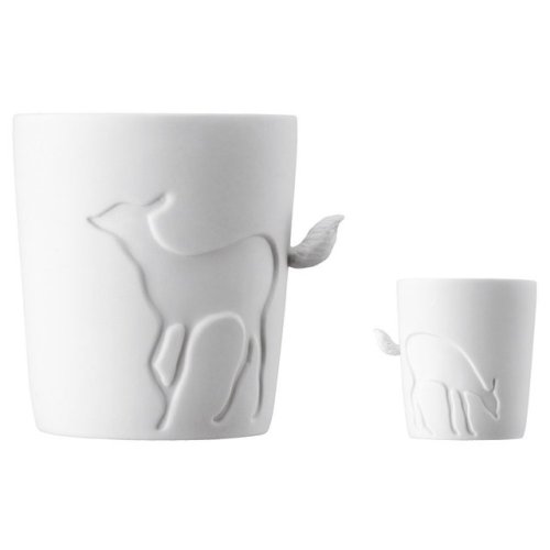 sosuperawesome - Ceramic Mugs with Animal Tail Handles, by Kinto...