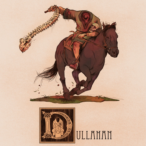 nathanandersonart - Name - Dullahan, ‘Gan Ceann’ (without a...