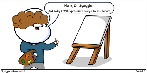 squiggle-dk-comics-blr - Simple As That…Me when someone asked...