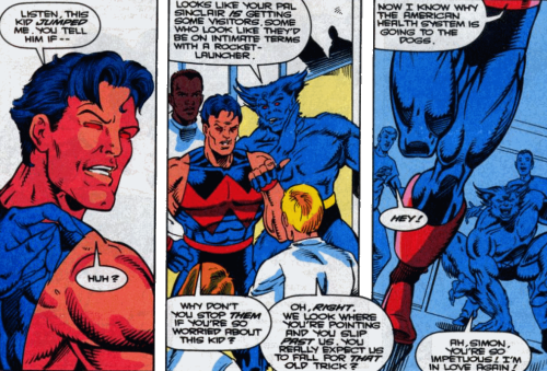 fuckyeahwonderman - Wonder Man Annual 1993Get a room you...