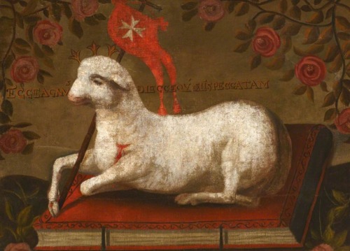 egosvmqvisvm - The Lamb of God With Banner Of The Order Of St John...