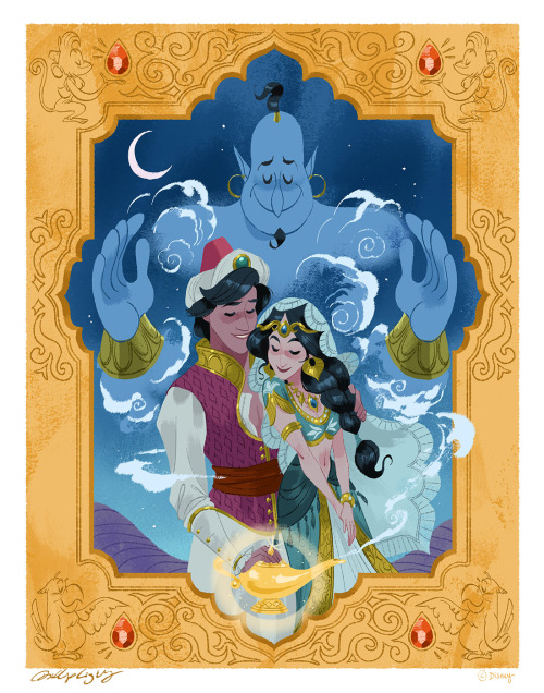My Aladdin piece for the Ron Clements & John Musker Tribute...