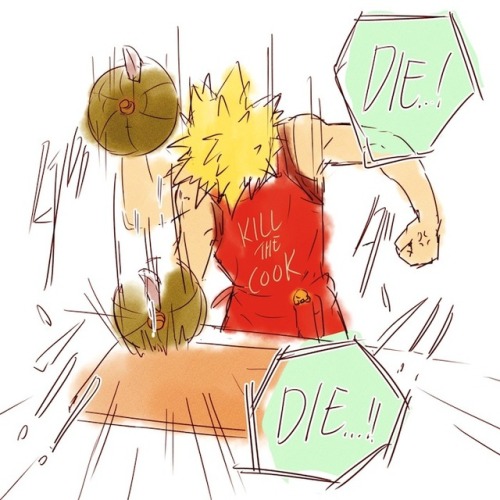 lenomurasan - Some silly domestic Bakugo that I did some time...