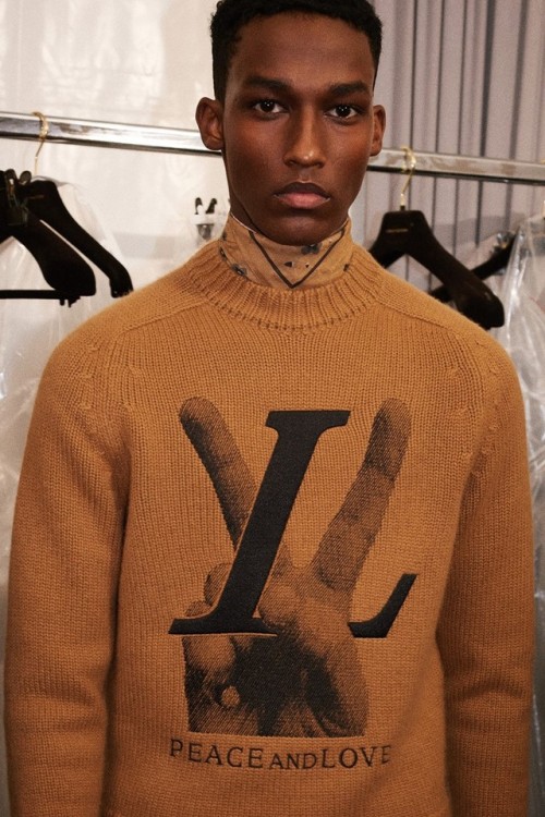 justdropithere - Mahad Musse by Marie Déhé - Backstage at Louis...