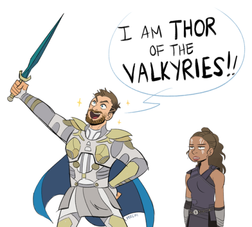 mechinaries - LIGHTNING BENDER THOR and VALKYRIE THOR