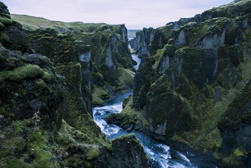 amazinglybeautifulphotography - Mystic Iceland - Fjadrargljufur...
