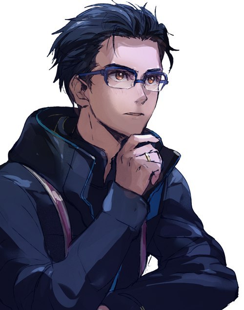 anime boys with glasses | Tumblr