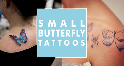 16 Cute And Lovely Butterfly TattoosRead >>>... small;blog post;little