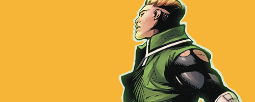 spandexinspace - Guy Gardner in Hal Jordan & the Green...