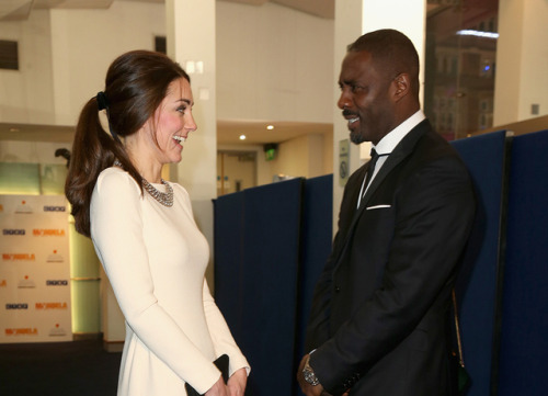 thatwasnotveryravenofyou - Kate Middleton meeting Idris Elba is...