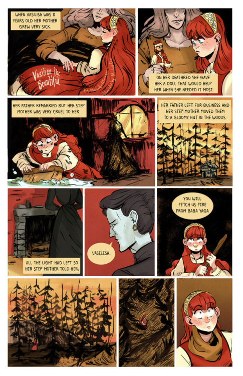 shrew-art - Another comic assignment, retelling a fairy tale