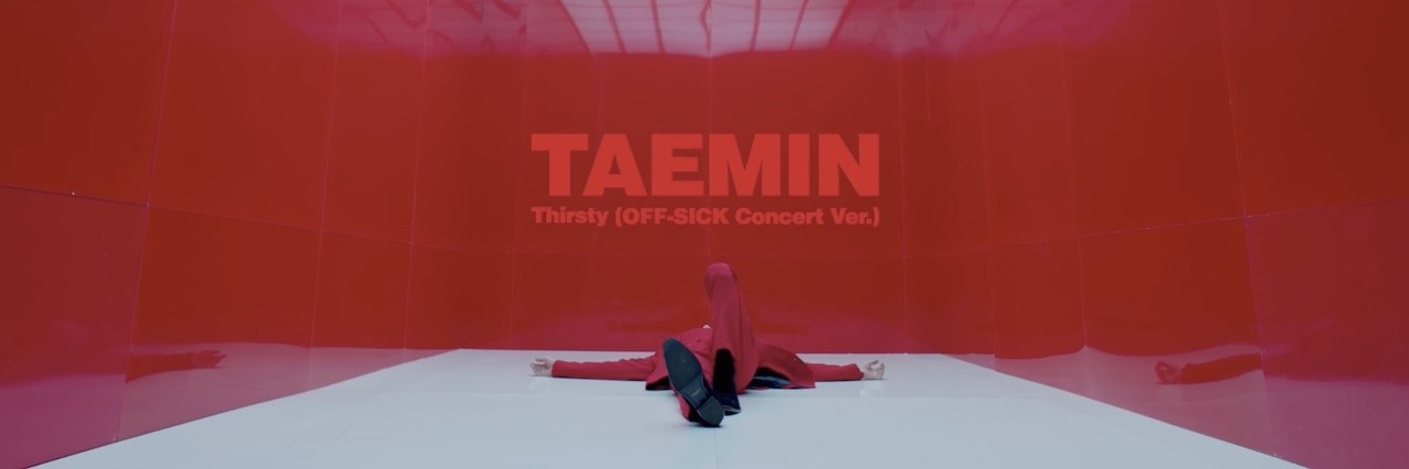 SMTOWN поделился закадровым видео со съемок нового клипа Тэмина из SHINee на песню "Thirsty"