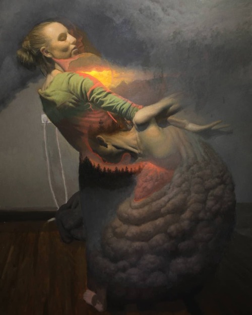 hifructosemag - The oil paintings of Lukifer Aurelius carry a...
