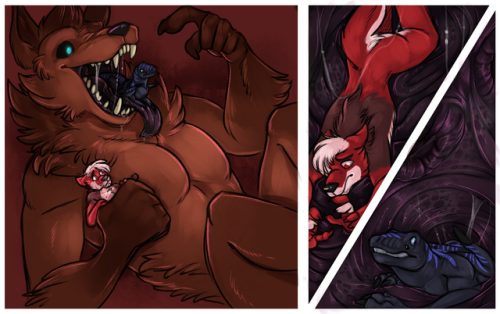 final-roar-vore - Yaay this image is done too.